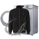 TENGOO HJ-08 Heated Jacket 8 Heating Zones Winter Smart USB Fleece Coat Electric Heating Warm Cotton-Padded Washable Outdoor Jacket for Hiking Camping and Outdoor Activities