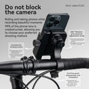 ROCKBROS Universal Bicycle Phone Mount 360 Rotation Adjustable Handlebar Holder for 4.7-7.2 Inch Cell Phone Bike & Scooter