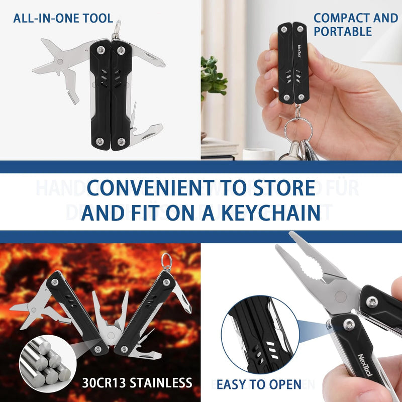 NexTool Mini Sailor Pliers Lite 10 In 1 Folding EDC Multi Tool Scissors Screwdriver Outdoor Portable Equipment Hand Tools