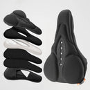 WEST BIKING Silicone High Elastic Bicycle Cushion Cover Breathable Soft Bike Seat Cushion with Rainproof Protection for Outdoor Riding