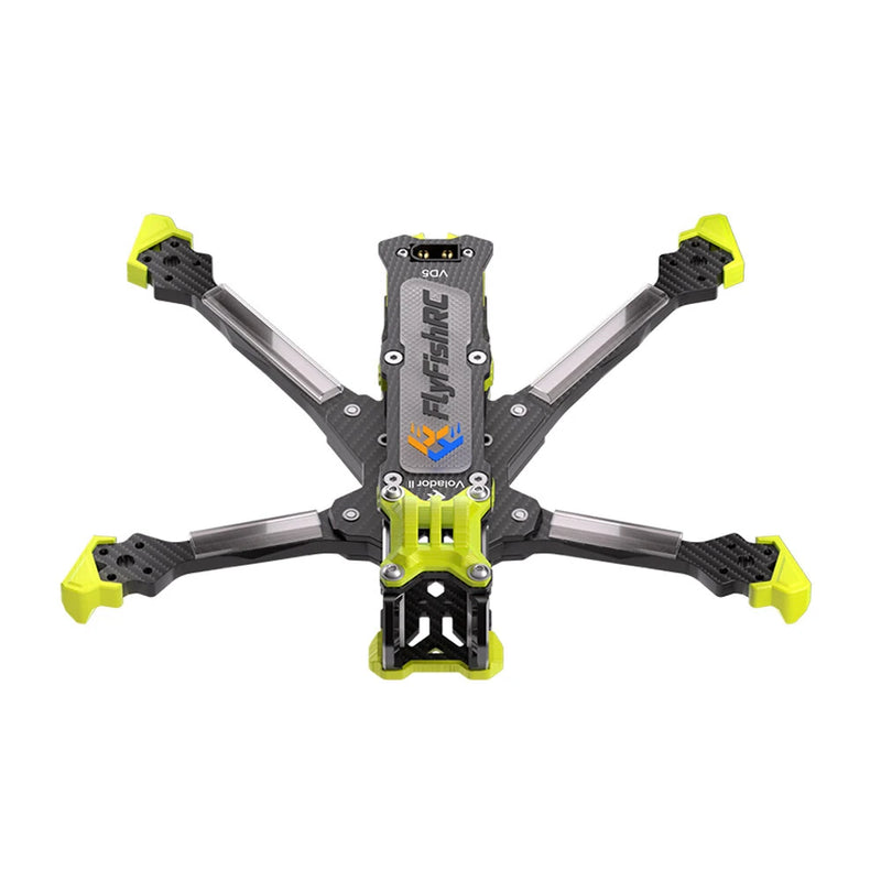 FlyfishRC Volador II VD5 V2 225mm Wheelbase 5 Inch T700 Carbon Fiber Frame Kit Support DJI O4 Air Unit for DIY RC FPV Racing Drone