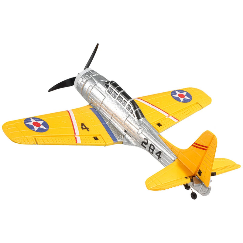 QF012 SBD Dauntless 2.4GHz 4CH 350mm Wingspan 6-Axis Gyro One-Key Aerobatic Brushless EPP Warbird RC Airplane RTF