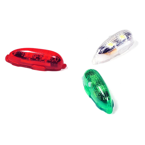 1 Set Wireless Strobe LED Night Light Flash Light Built-in Battery with Controller For RC Airplane