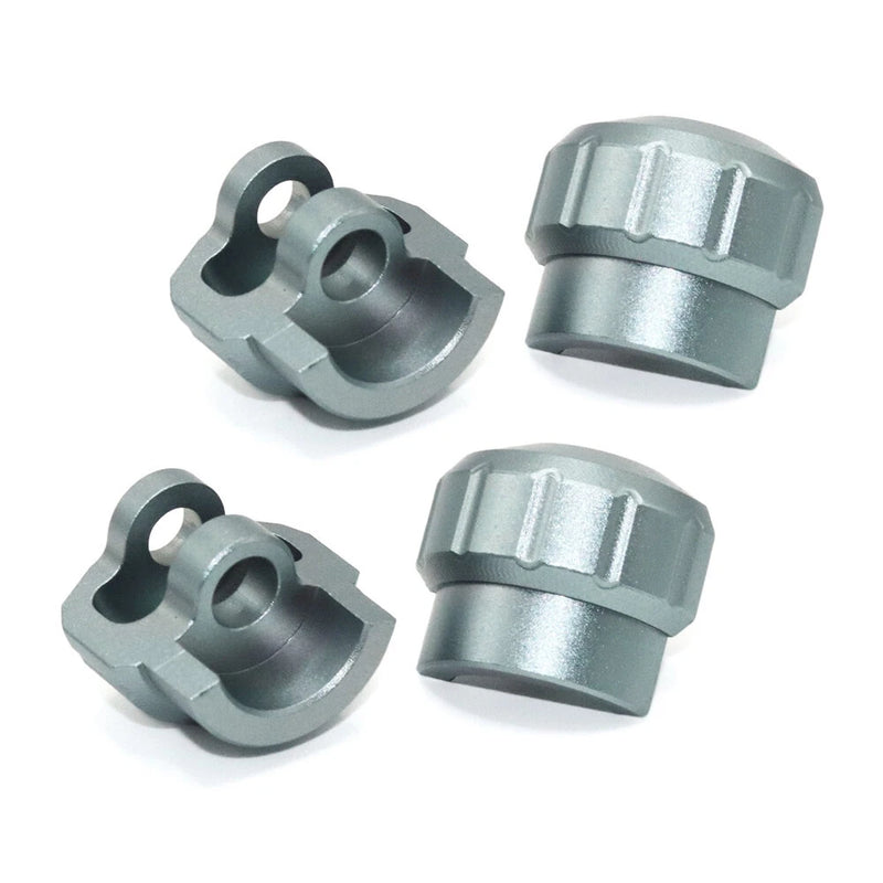 4PCS Upgraded Shock Absorber Metal Protective Cap RC Car Parts for 1/8 1/7 Universal Model Accessories