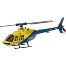 RC ERA A60 Mini Bell-206 2.4G 4CH 6-Axis Gyro 1:42 Scale Optical Flow Localization Altitude Hold Flybarless RC Helicopter RTF