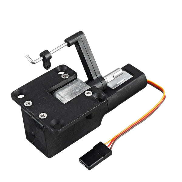 Metal Electric Retract Landing Gear Retractable Worm Steering CNC DIY for RC Plane RC Airplane Model