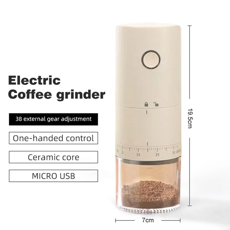 IPRee Mini Electric Coffee Machine Hand pressed Portable Espresso Maker Travel Coffee Machine Hand Pressure Coffee Machine for Camping