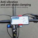 TTPRO Mini Hidden Ring Bicycle Phone Holder Aluminum Alloy Anti-slip Compatible with Multiple Sizes Stable Bike Bracket for Outdoor Cycling