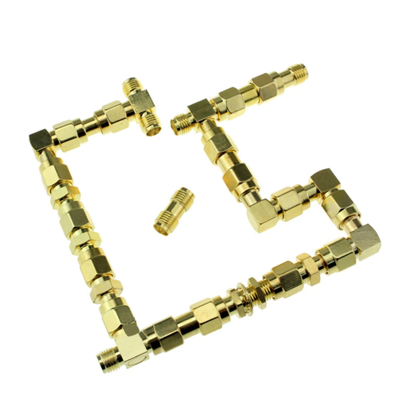 18pcs 1.2G 5.8G FPV Telemetry Antenna Adapter SMA RP-SMA Gain Antenna Connector