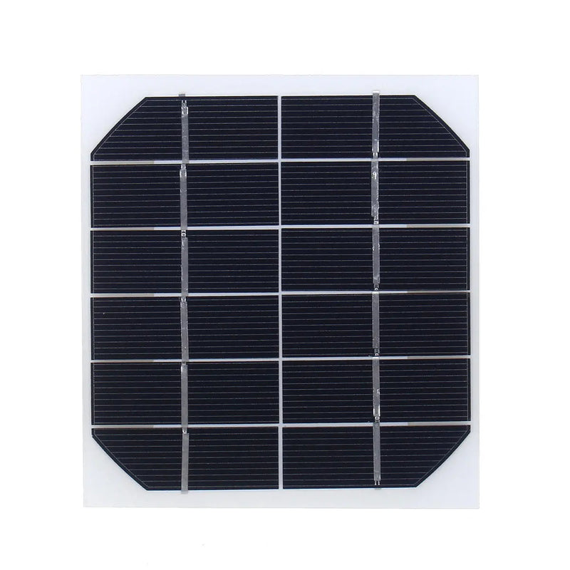 5Pcs 6V 350MA Monocrystalline 2W Mini Solar Panel Photovoltaic Panel