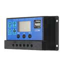 12V Solar Panel 200W Dual USB 5V Solar Panel Battery Charger Controller Camping Hiking Monocrystalline Solar Cell Boat Car Home