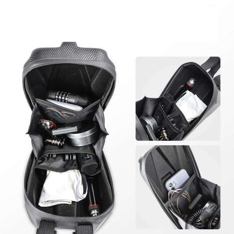 3L Large Capacity Electric Front Bag Waterproof EVA Hard Shell Bags Handlebar Hanging Bag Storage Accessories For Scooter