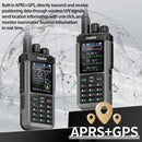 Iradio UV-98 PLUS GPS Version 10W Walkie Talkie APRS Multi Band Radio 2.4 Inch Screen Cross Band Repeater 1024 Channels Type-C Charging CB SSB HF FM SW MW LW Walkie Talkie