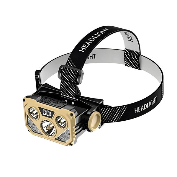 USB Rechargeable Headlamp With Blue Red Light Headlight LED Headlamp Outdoor Camping Fishing Forehead Flashlight Night Head Lamp