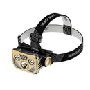 USB Rechargeable Headlamp With Blue Red Light Headlight LED Headlamp Outdoor Camping Fishing Forehead Flashlight Night Head Lamp