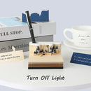 2025 LED Light Memo Art Calendar Board Creative Timepiece Calendar Creative Gift 3D Stereo Notepad