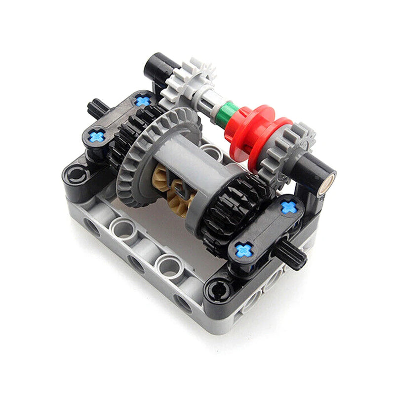 MOC Differential Off-Road Car Simple Diff Lock Building Blocks Accessories Decompression Toys