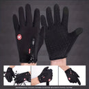 XANES Windproof Warm Gloves for Winter Anti Slip Silicon Touch Screen Full Finger Cold-proof Bicycle Cycling Touchscreen Sport Gloves