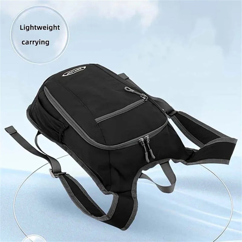 IPRee Outdoor Climbing Backpack Large Capacity Mountaineering Bags Foldable Camping Hiking Daypack Waterproof Travel Trekking Rucksack