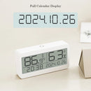 Magnetic Suction LED Simple Clock Back Light Desktop Clock Temperature And Humidity Alarm Clock Decorative Ornaments Silent Small Alarm Clock