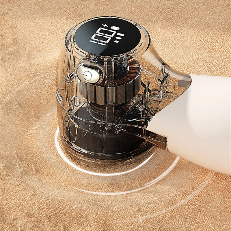 Tevorex USB Rechargeable Electric Lint Remover With Intelligent Digital Display,Clothes Shaver, Portable Hairball Remover