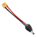 URUAV DC 5.5mm*2.5mm Female to Amass XT30/XT60 Female Connector Plug Cable for URUAV 6 in 1 PRO/ToolkitRC Charger