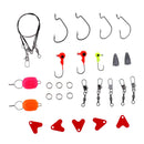 ZANLURE 88pcs Colorful Mixed Fishing Lure Sets Hard Baits/Soft Simulation Lures Artificial Bait With Box