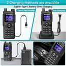 Baofeng UV-28 PRO MAX High Power Walkie Talkie AM/FM Multi-band 999CH NOAA Wireless Copy Frequency EU Plug Type-C Charge Two Way Ham Radio with LED Flashlight