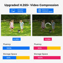 Hiseeu 3K 5MP 16CH H.265+ DVR Security Digital Video Recorder Advanced DVR with Person Vehicle Detection for CCTV Security Camera Support AHD TVI CVI CVBS IP Camera Remote Access