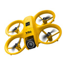 YCRC V66 WiFi FPV with Dual Camera 180 Electrically Adjustable Optical Flow Hover Automatic Obstacle Avoidance LED Light Circle Protection Kids Gifts 2.4G 4CH 6-Axis Remote Control RC Toys Drone Quadcopter RTF