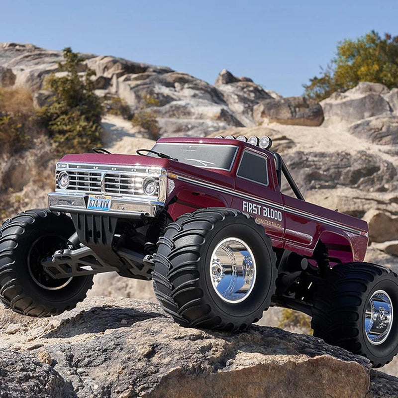 FMS for Ford F100 RTR 1/10 2.4G RWD 30km/h RC Car Monster Truck Off-Road Full Proportional Vehicles Models Toys