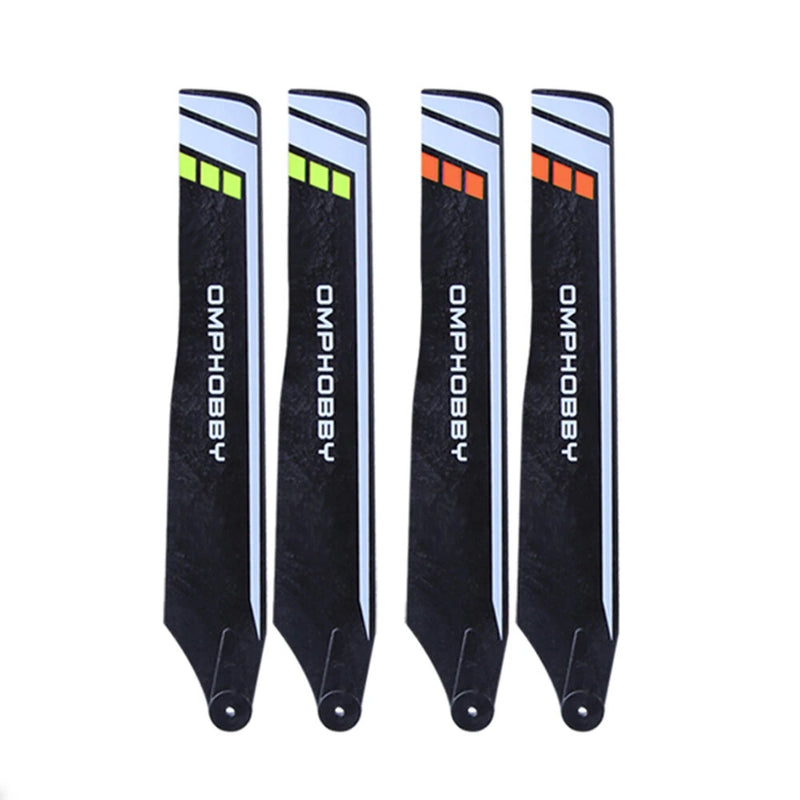 OMPHOBBY M1 V1 RC Helicopter Spare Parts 125mm Main Blades - Hard