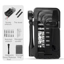 WEST BIKING Portable Bicycle Repair Tool Kit with Ratchet Wrench Tyre Lever Magnetic Screwdriver Allen Keys Multi-Tool Box