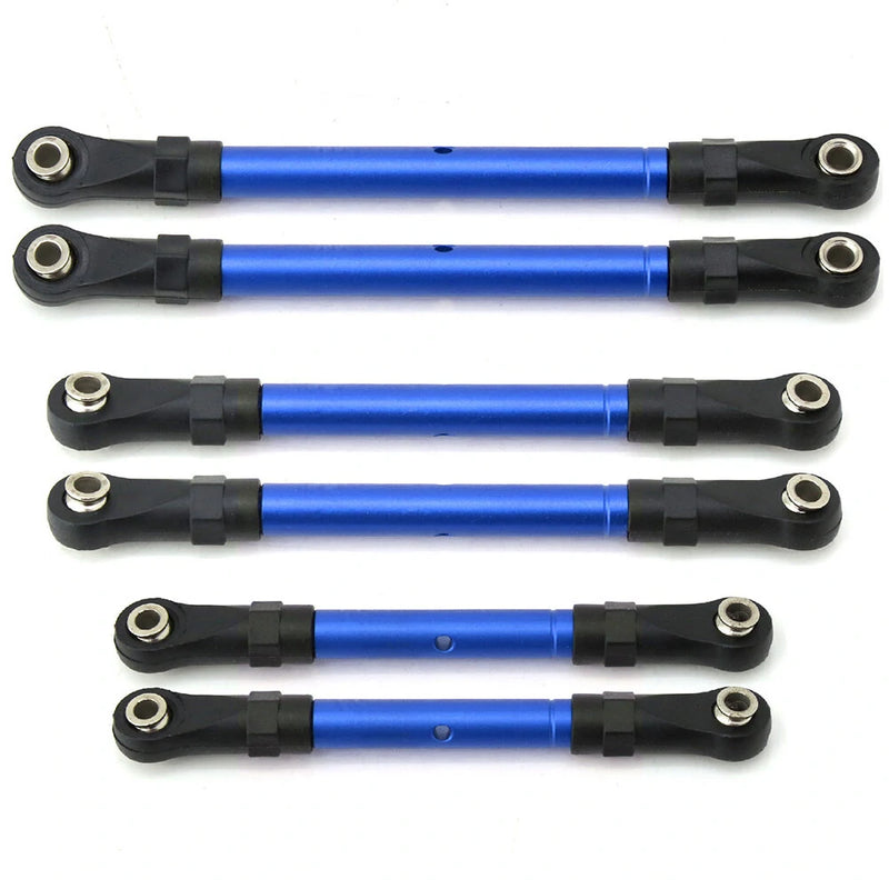 Upgrades Strengthen Aluminum Suspension Link Set For Hoss Slash Rustler 4WD RC Car Parts