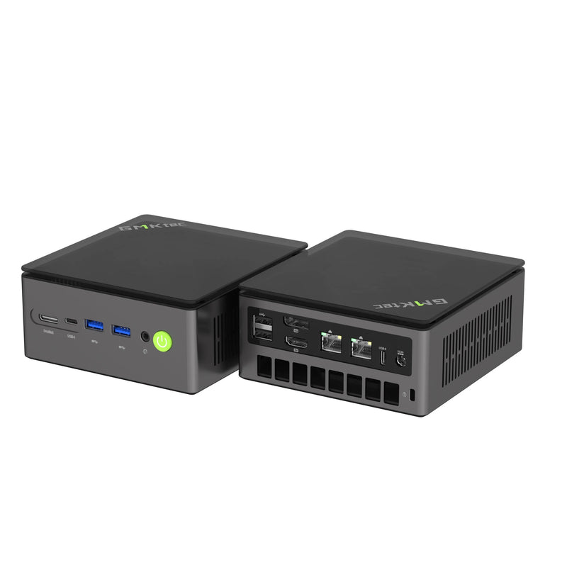 GMKtec K8 Plus AMD Ryzen 7 8845HS 8 Cores Mini PC 16GB RAM 512GB SSD DDR5/32GB RAM 1TB M.2 PCIe4.0 SSD Windows 11 Pro WIFI 6 BT5.2 HD 4K Quad Screen Display Mini Computer