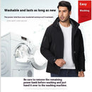 TENGOO 10 Zones Electric Heated Jacket - 3 Gear Control Temperature, Windproof, USB Charging, Thermal Hoodie Coat for Outdoor Hiking Camping