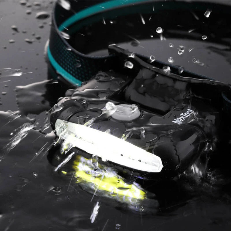 Nextool Headlamp COB Multi-Purpose Headlight Waterproof Type-C Rechargeable LED Flashlight Portable Outdoor Camping Lamp