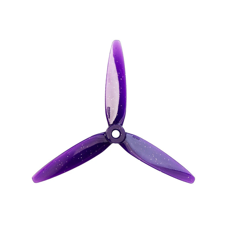 2 Pairs / 6 Pairs Gemfan 493D Zoe 4932 5 Inch 3-blades 3D PC Propeller 5mm Holes for Small-sized Dual-rotor Freestyle Racing FPV Drones