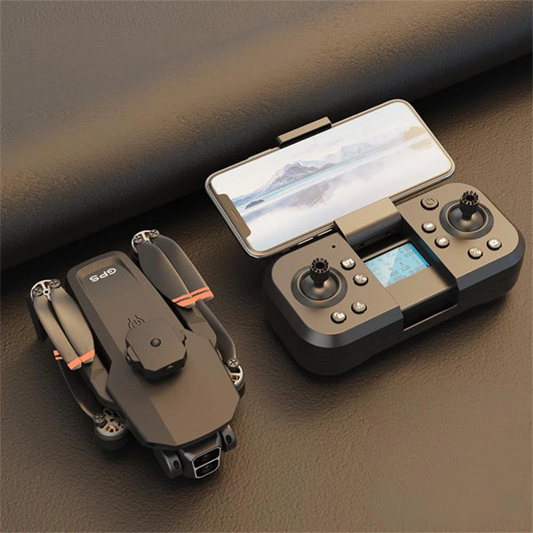 LYZRC L106 GPS WiFi FPV with Electric Adjustment HD Dual Camera 360 Obstacle Avoidance Optical Flow Positioning Brushless Foldable RC Drone Quadcopter RTF