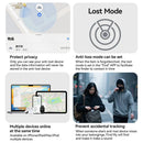 ROCKBROS RT1W Mini GPS Tracker System FindMy App Air Tag Key Bluetooth 5.1 Sound Guidance Anti-Theft Remote Tracker Child Pet Finder