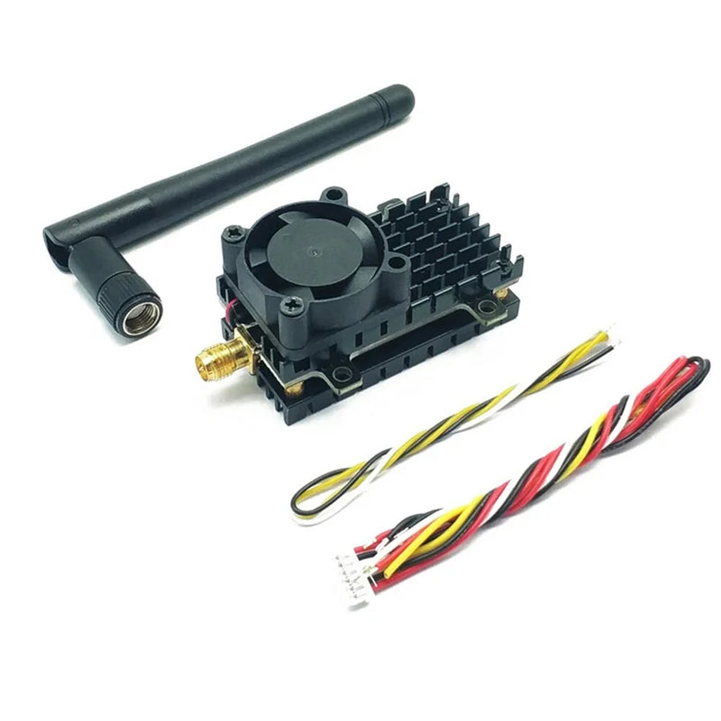 EWRF 5.8G 2000mW 48CH FPV Wireless Transmitter VTX Range Over 20Km with 1.4mm CMOS 700TVL Camera PAL/NTSC use for RC Playing Part