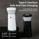 Multifuntion Outdoor Camping Portable Multi-scene Light Safe and Fast Charging LED Flashlight for Read Adventure Camping