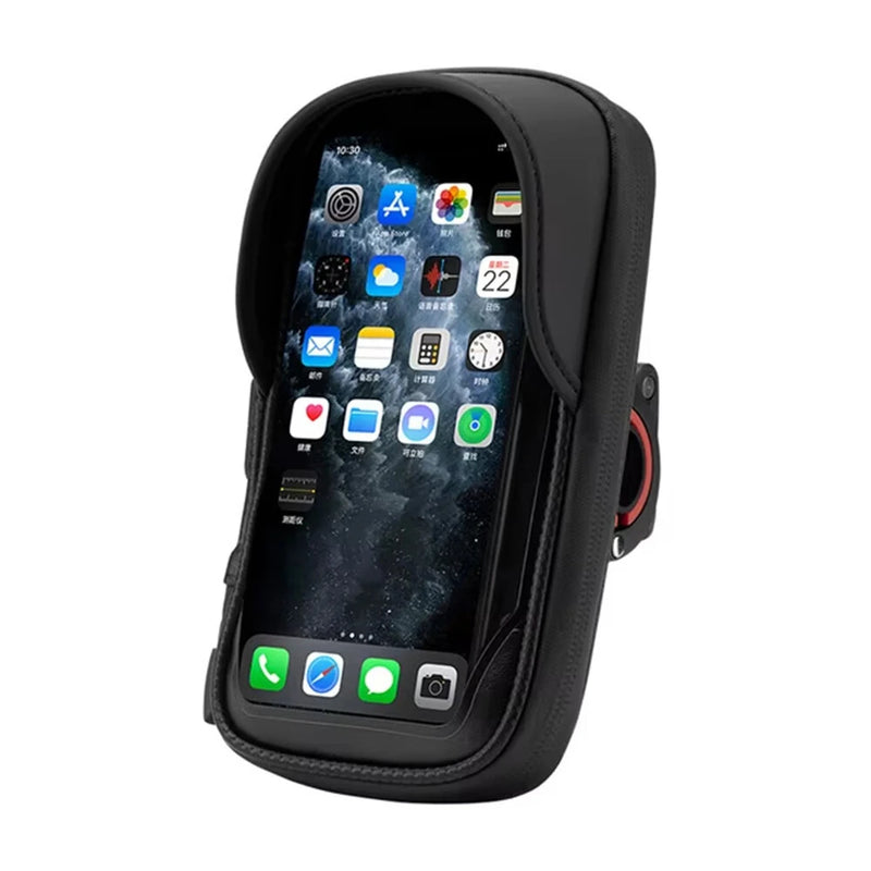 ROCKBROS B17-7 6.2'' Portable Touch Screen Phone Holder Bicycle Bag 360 Adjustable Waterproof Bike Front Frame Bag