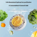 Multifunctional Cordless Fruit And Vegetable Cleaning Purifier Food Cleaning Machine Sterilization And Pesticide Removal Disinfection Machine