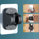 Boosted Pressure Shower Head with Filter Shower No-drill Base 1.5m Hose Pressurized Shower Pressurized Handheld Filter Large Water Outlet Shower Head