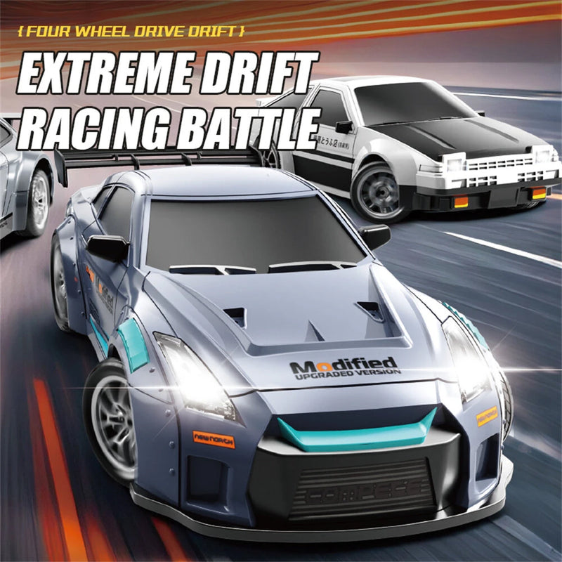 JD Toys JD155-29A/30A/31A RTR 1/24 2.4G 4WD Drift RC Car Mini Race LED Light Remote Control High-Speed Motor On-Road Racing Vehicle Model Boys Gifts Toys