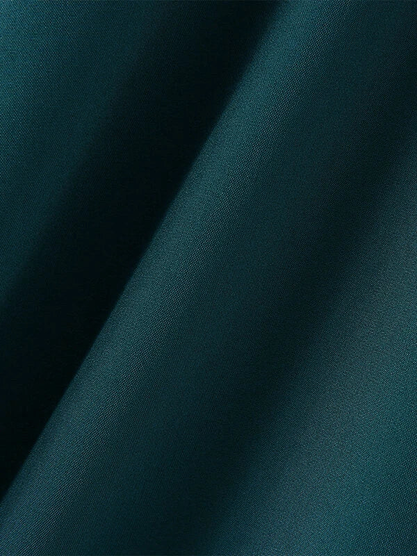 INCERUN Mens Shirt Simple Silky Stacked Collar Shirt Fashion Loose Fit Summer Half Long Sleeve Tops Men