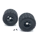 2PCS Upgraded Metal Rims Tires Wheels Double/Single for WPL 1/16 C14 C24 C34 B14 C24 B16 B36 RC Car Vehicles Models Parts