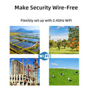 TUYA 3MP Solar WIFI 4G Camera HD Monitor Two-Way Audio Motion Tracking Smart APP Eco-Friendly Security Camera