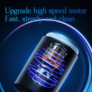 Littlelofa Mini Electric Shaver Mini Portable Men's Shaver Rechargeable Travel Mini Rotary Beard Shaver Home 400mAh Portable Shaver